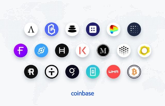 Coinbase再次公布项目考察名单，这19个财富密码中有你关注的吗？